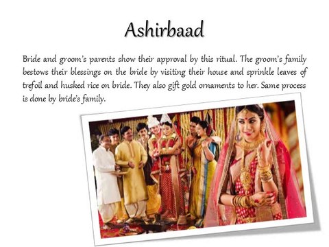 A Look at Basic PRE Wedding Rituals of Bengali Marriage