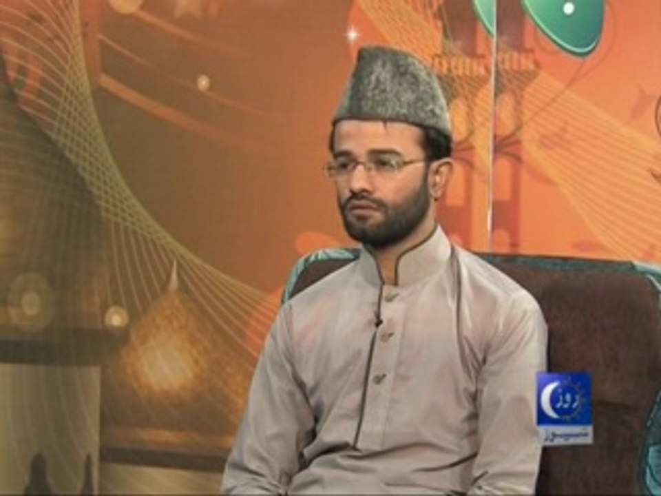 Ihsan Ramzan @ Qari Muhammad Zeeshan Haider in Sehri Transmission (19-7-14)