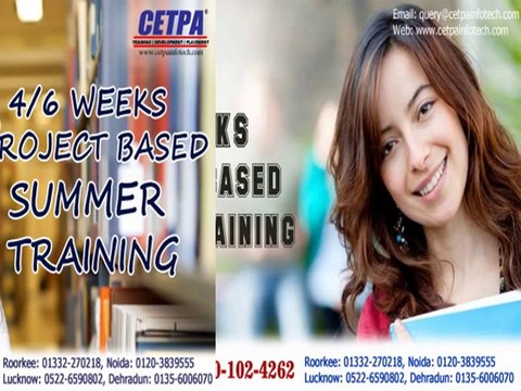 Project Based Training in Noida | Project Based Training in Lucknow