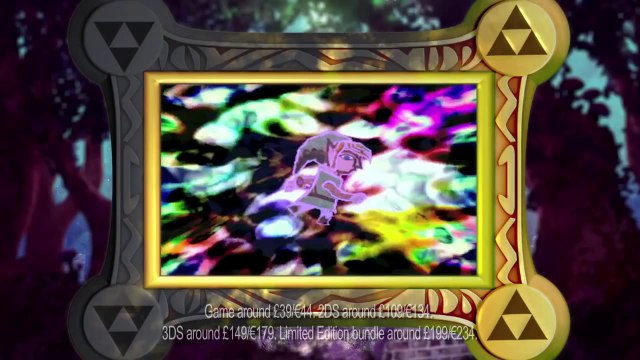 Pub anglaise pour The Legend of Zelda - A Link Between Worlds (3DS)