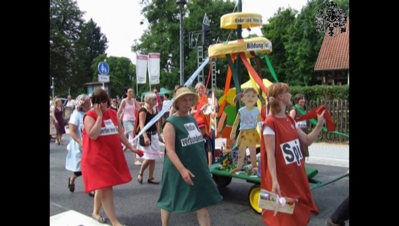 Festagsumzug zum Sachsen-Anhalt-Tag 2014 in Wernigerode in ca.18 Minuten