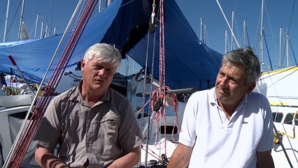 Transquadra 2014 - Préparation de Daniel et Jean-François DUPONT