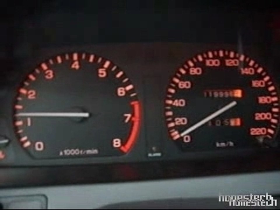 Rover 214 SEI accélération