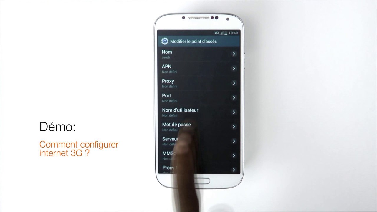 Comment configurer internet 3G sur son android