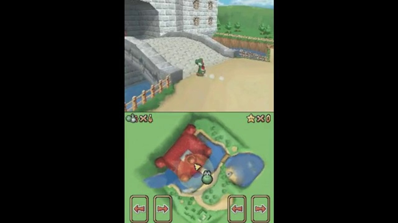 Super Mario 64 DS, Le château de Peach
