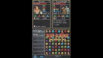 Puzzle Quest : Challenge of the Warlords, début de l'aventure