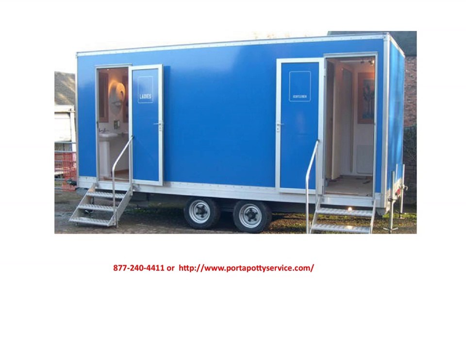 Portable Bathroom Trailers in Michigan