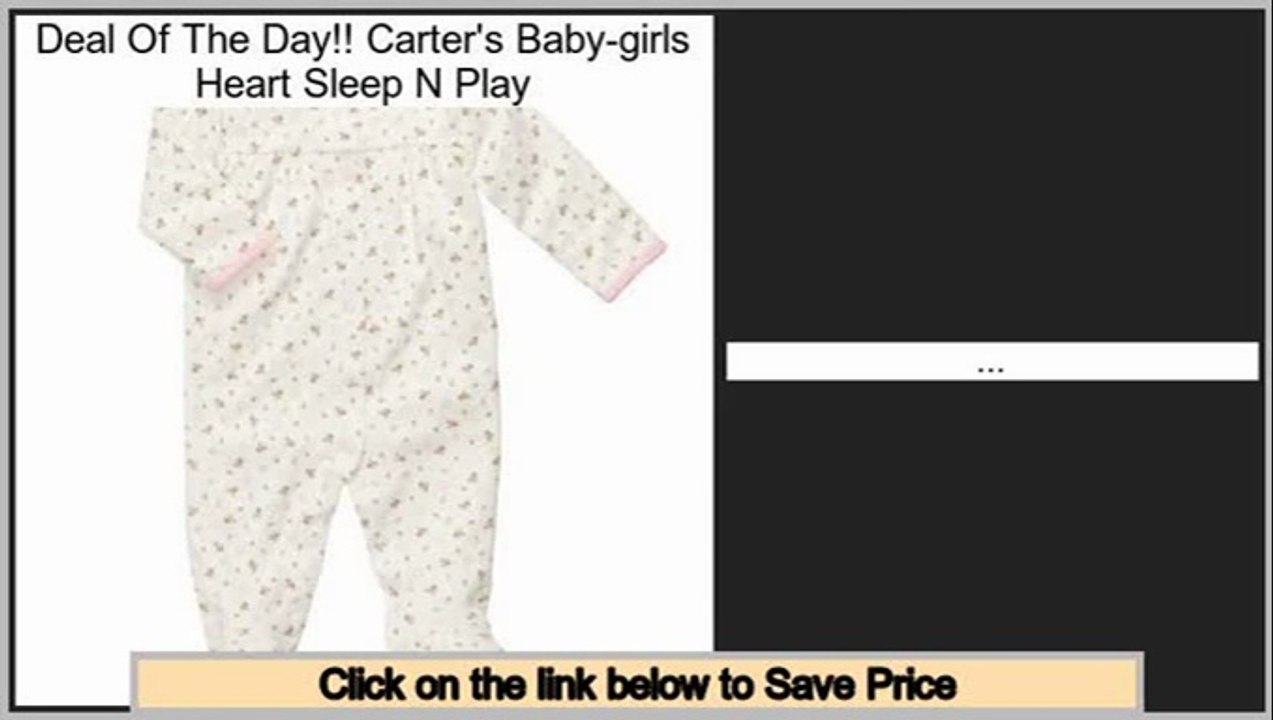 Consumer Reports Carter's Baby-girls Heart Sleep N Play