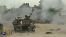 Israeli artillery shelling east of Gaza City