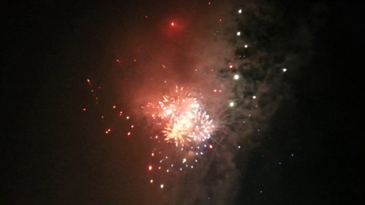 CAUDROT Feux d'artifice 19 juillet 2014