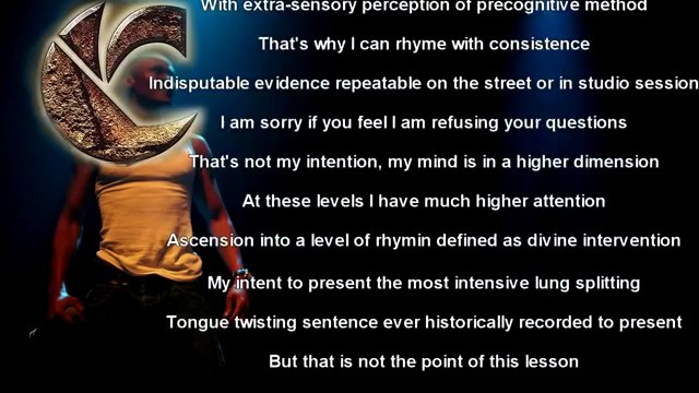 Canibus - Lunar Deluge (Lyrics / Paroles)