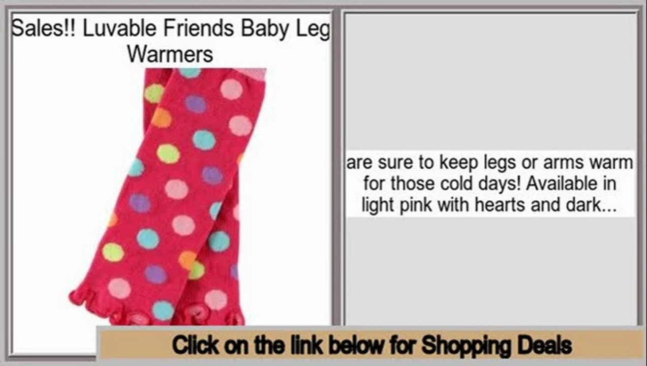 Best Brands Luvable Friends Baby Leg Warmers