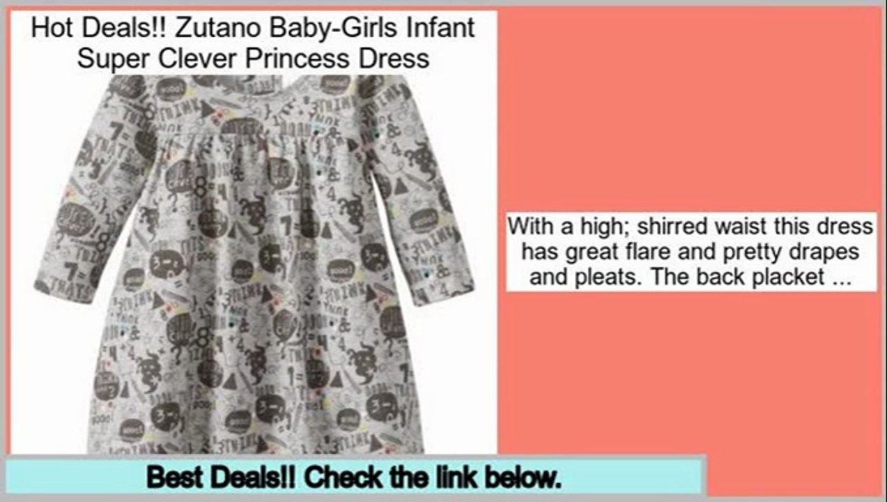 Reviews Best Zutano Baby-Girls Infant Super Clever Princess Dress