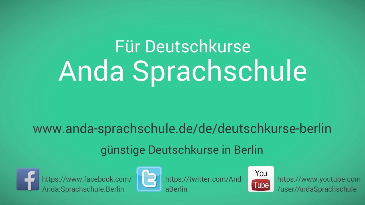 Sprachschule Deutsch Berlin