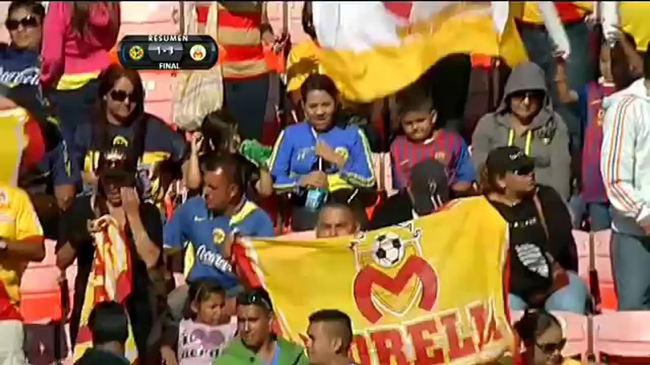 América 1-3 Monarcas Morelia Amistoso Internacional