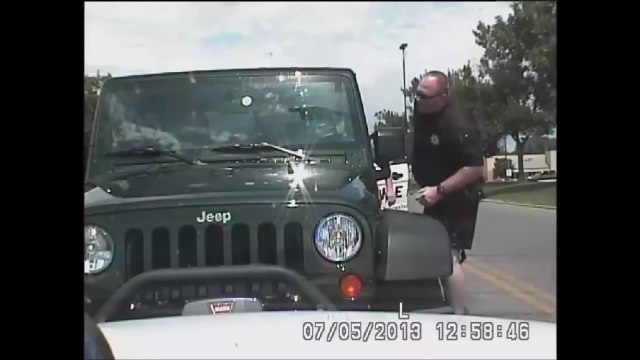 Dashcam of Officer Involved Shooting