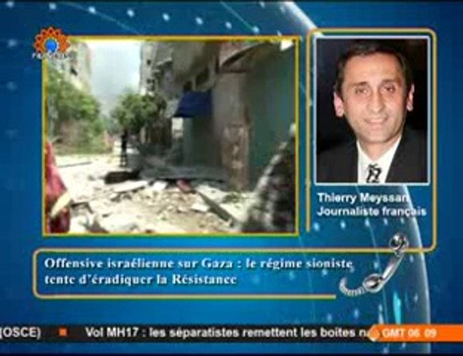 Sahar Report 22.07.2014 Thierry Meyssan - offensive sur Gaza