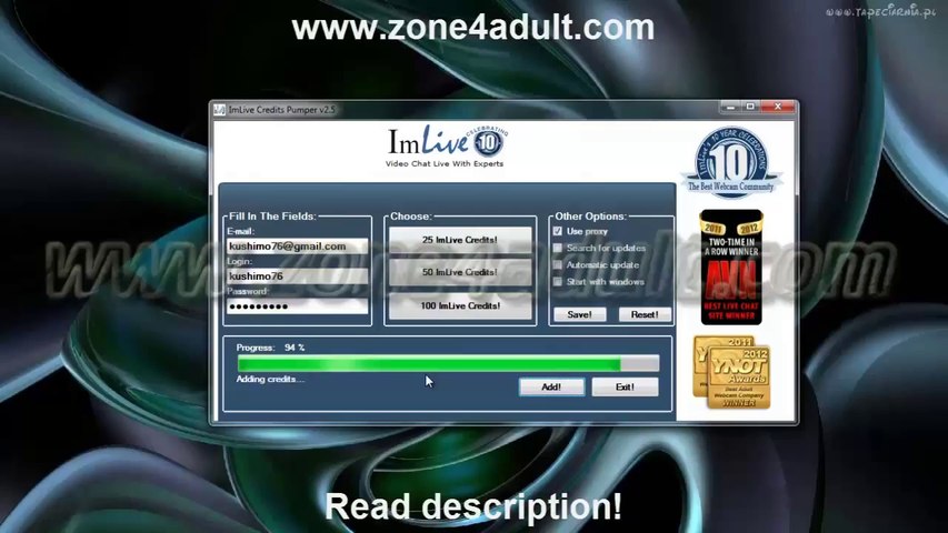 ImLive Account Generator 2014 - video Dailymotion