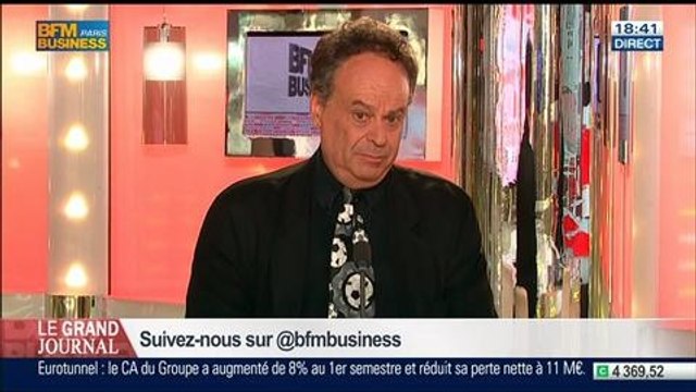 Jean-Jacques Kourliandsky et Benaouda Abdeddaïm, dans Le Grand Journal - 22/07 3/7