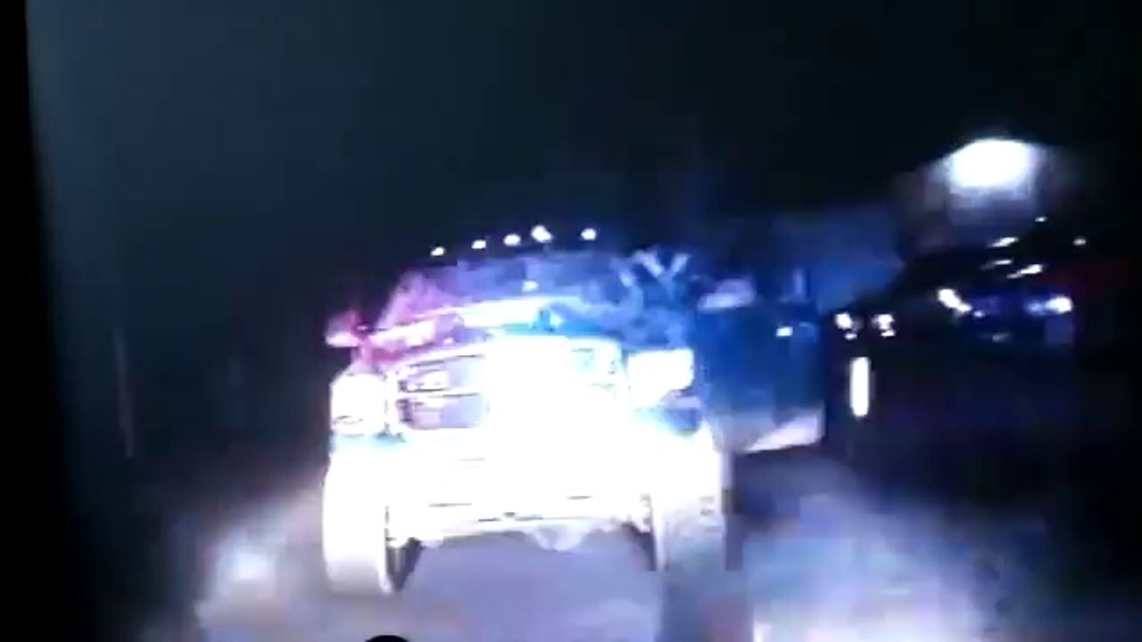 Shootout Between Suicidal Man and Cops