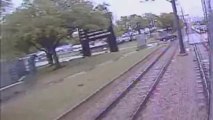 Train Crashes Into Red-Light Runner