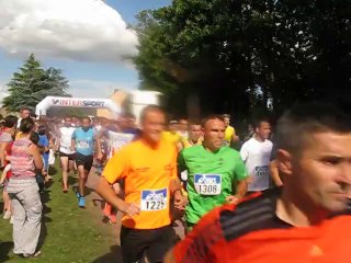 Départ des foulées taupontaises