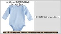 Best-Preis BORNINO Body langarm Baby