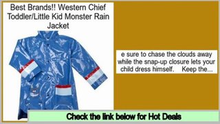 Best Value Western Chief Toddler/Little Kid Monster Rain Jacket