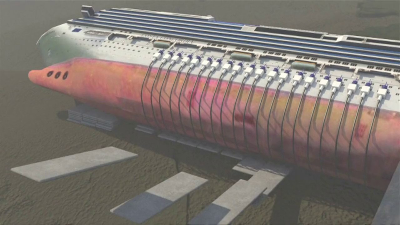 Die letzte Reise der 'Costa Concordia' (Videografik)