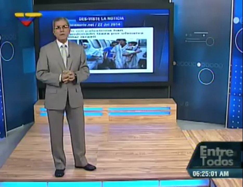 (Vídeo) Entre Todos con Luis Guillermo García del 22.07.2014 (1/3)