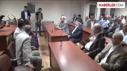 "Barış heyeti", kentin önde gelenleri, kanaat önderleriyle bir araya geldi -