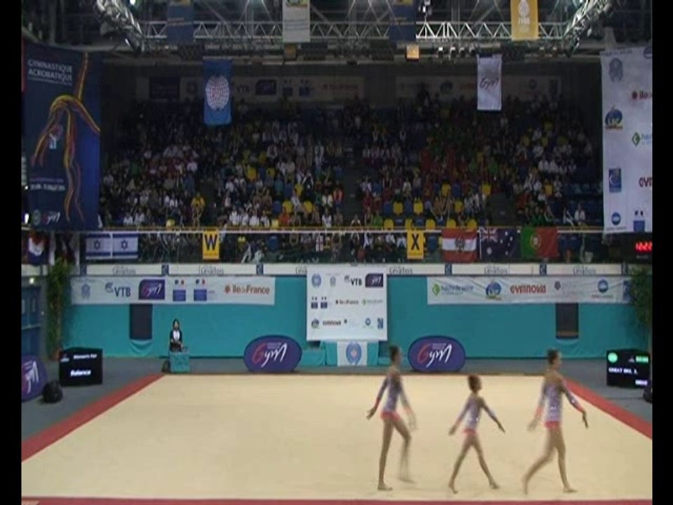 Compétitions Mondiales par Groupe d'Âge de Gymnastique Acrobatique - 2 juillet 2014 - Partie 3