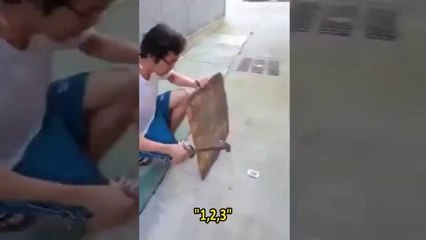 what_happens_when_you_hit_a_cell_phone_battery_with_a_hammer