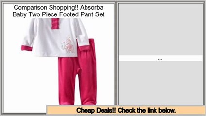 Reports Reviews Absorba Baby Two Piece Footed Pant Set