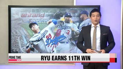 Ryu Hyun-jin gets 11th win in first game after All-Star break