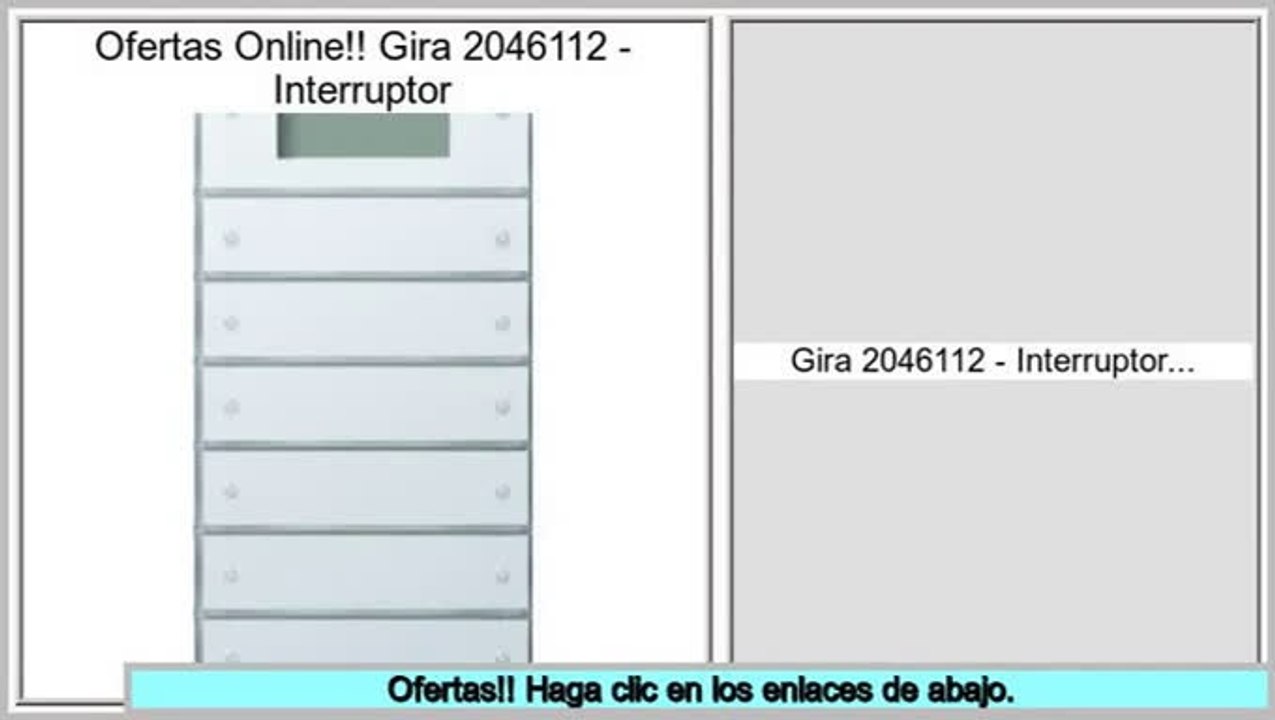 ventas de liquidaci�n Gira 2046112 - Interruptor