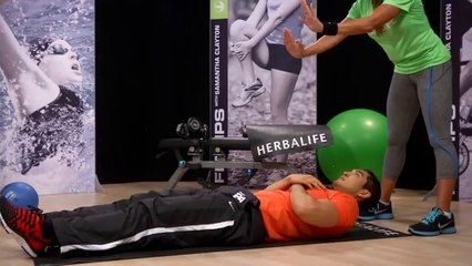 Ab workout for two people - Herbalife Fit Tips