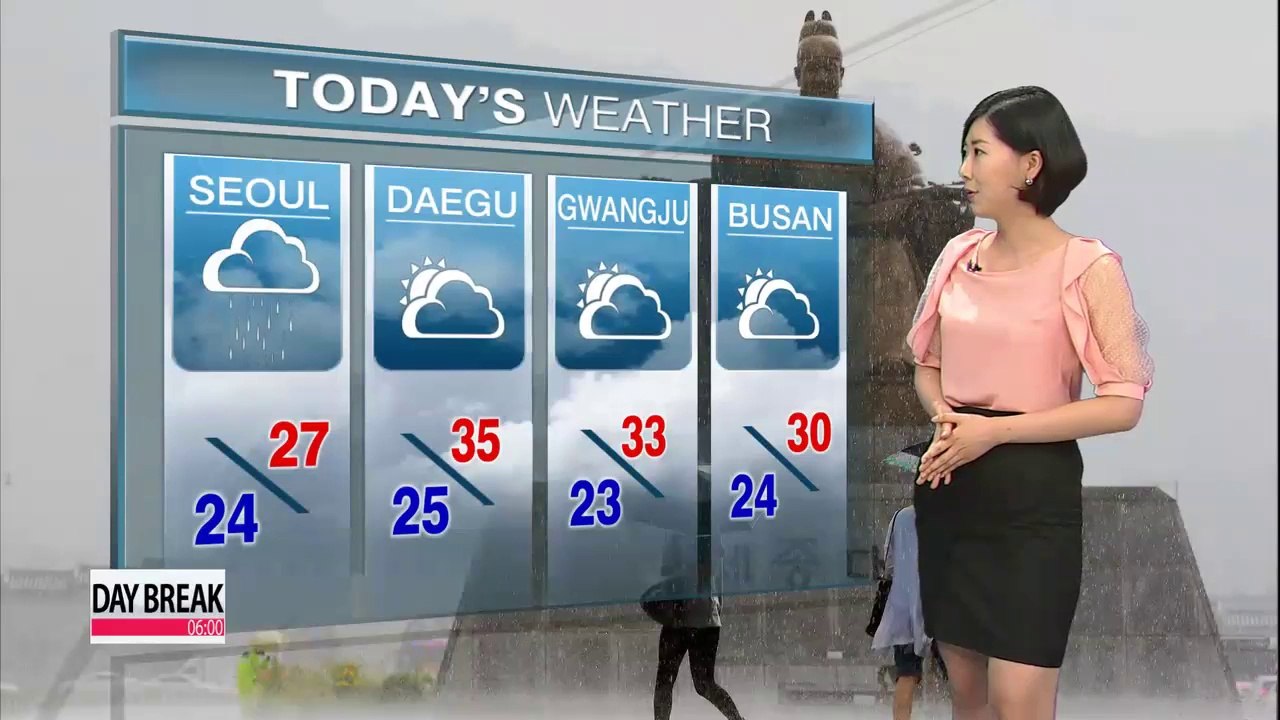 Heat wave down south, heavy rain on the upper areas