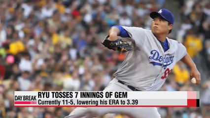 Ryu Hyun-jin wins his 11th