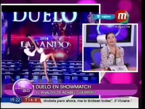 Adabel Guerrero analizó la noche de adagio en Showmatch