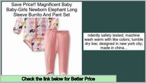 Deal Of The Day Magnificent Baby Baby-Girls Newborn Elephant Long Sleeve Burrito And Pant Set