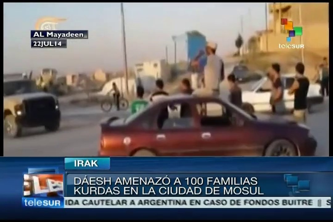 Daesh continúa amenazando a familias kurdas para que abandonen Mosul