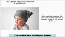 Consumer Reports Baby Gray Hat Infant Cap Newborn