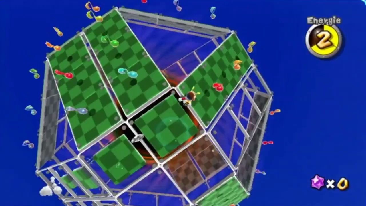 Super Mario Galaxy - Boucle océane - Étoile 6 : Le goinfre Luma des limbes