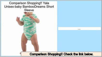 Consumer Reports Yala Unisex-baby BambooDreams Short Sleeve