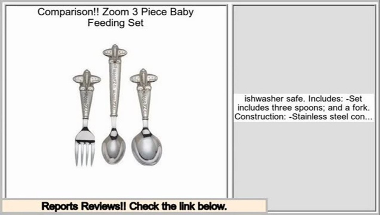 Last Minute Zoom 3 Piece Baby Feeding Set