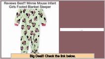 Prices Shopping Minnie Mouse Infant Girls Footed Blanket Sleeper
