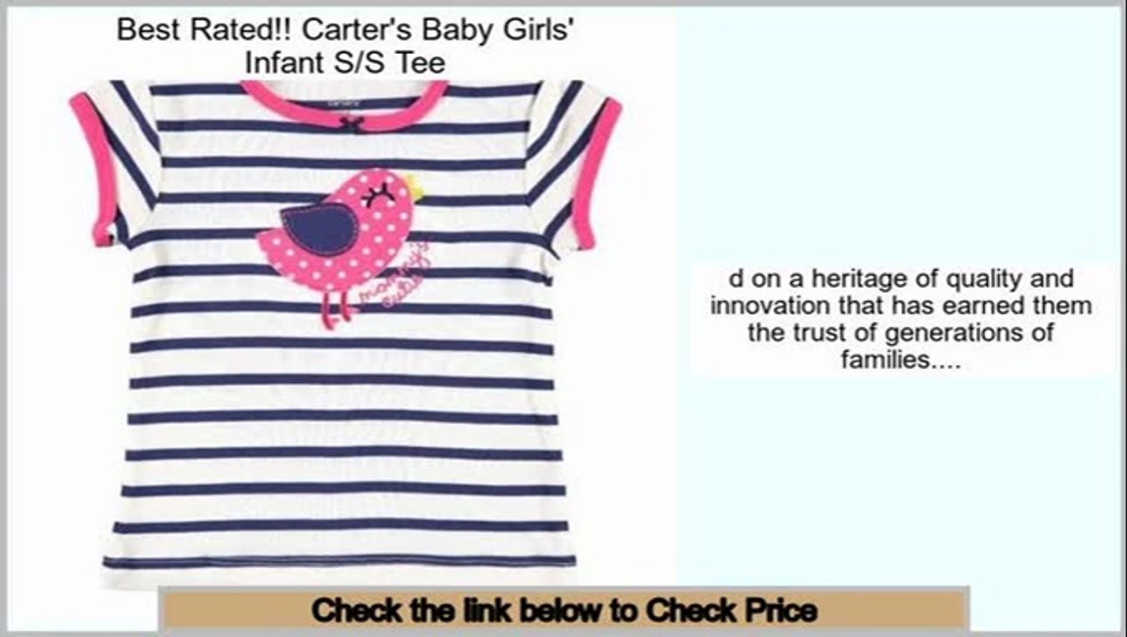 Clearance Carter's Baby Girls' Infant S/S Tee