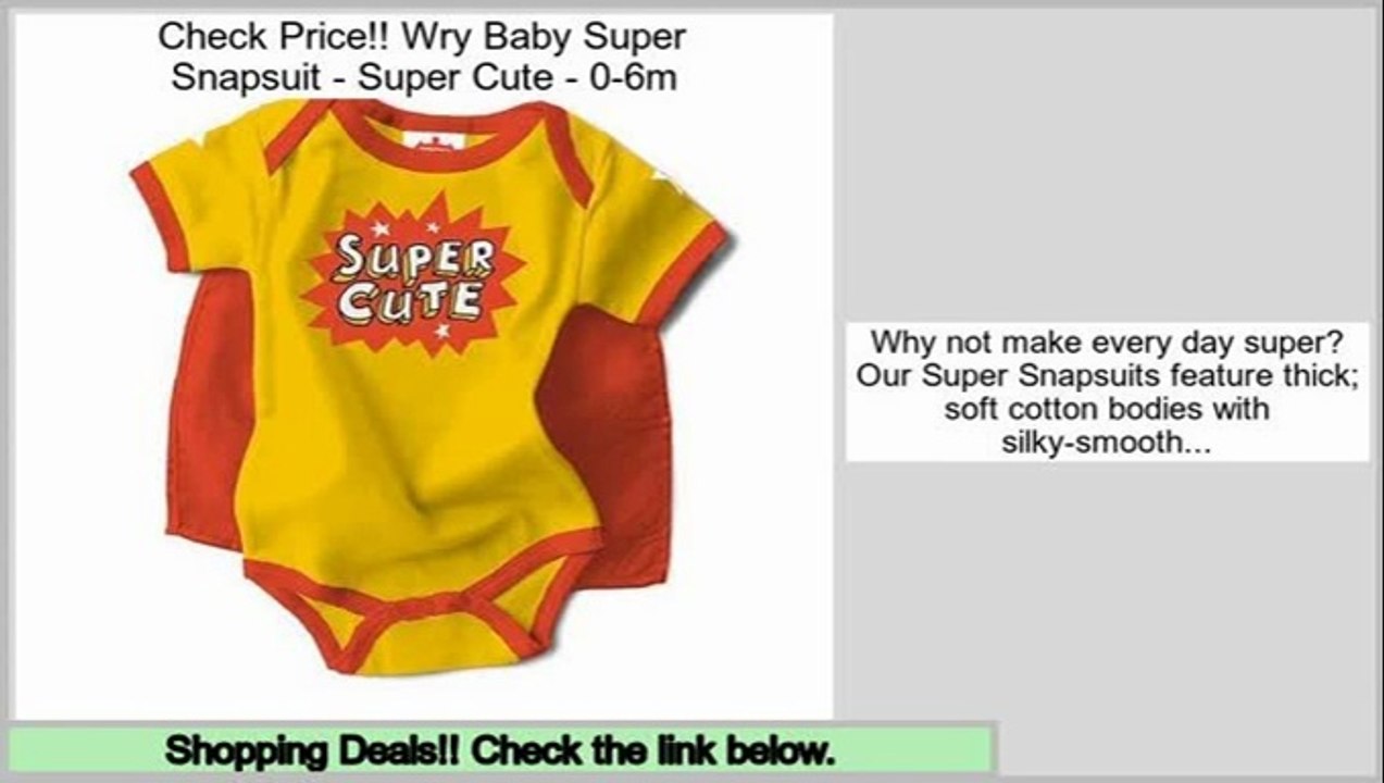 Best Wry Baby Super Snapsuit - Super Cute - 0-6m