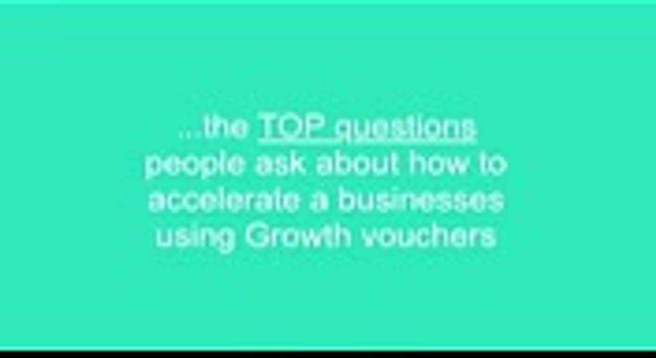 Growth Voucher FAQ